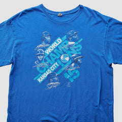 Kansas City Royals 2015 T-Shirt - Blue - M by Fanatics Real Vintage T-shirts