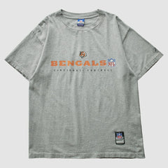 Cincinnati Bengals Reebok 2000s T-Shirt Gray Vintage
