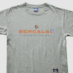 Cincinnati Bengals Reebok 2000s T-Shirt Gray Vintage