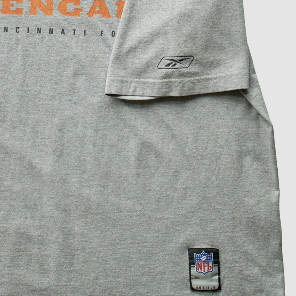 Cincinnati Bengals Reebok 2000s T-Shirt Gray Vintage
