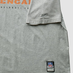 Cincinnati Bengals Reebok 2000s T-Shirt Gray Vintage