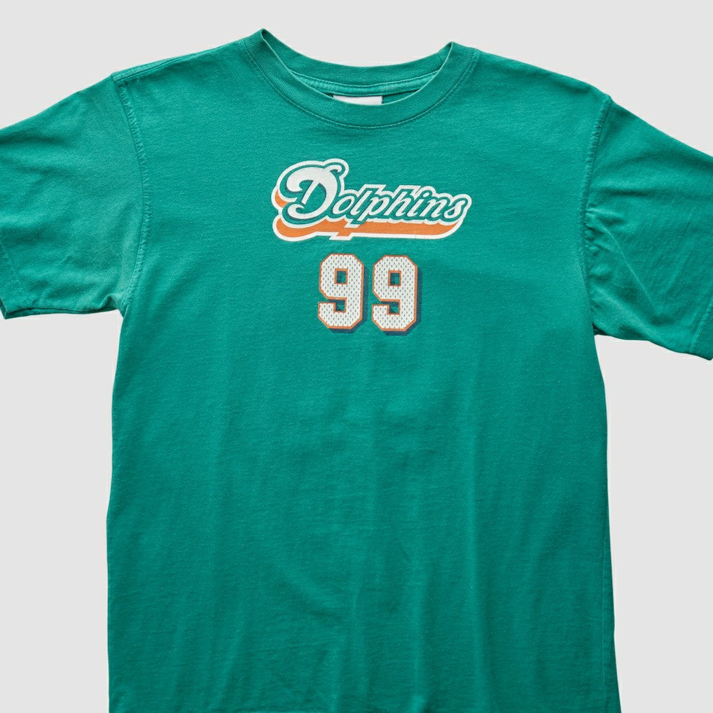Miami Dolphins 2000s T-Shirt Green Vintage