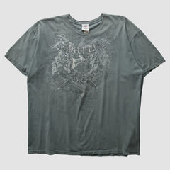 Denver Broncos 2000s T-Shirt Gray Vintage