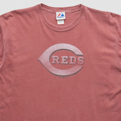 Cincinnati Reds Majestic 2010 T-Shirt - Red - L by Fanatics Real Vintage T-shirts