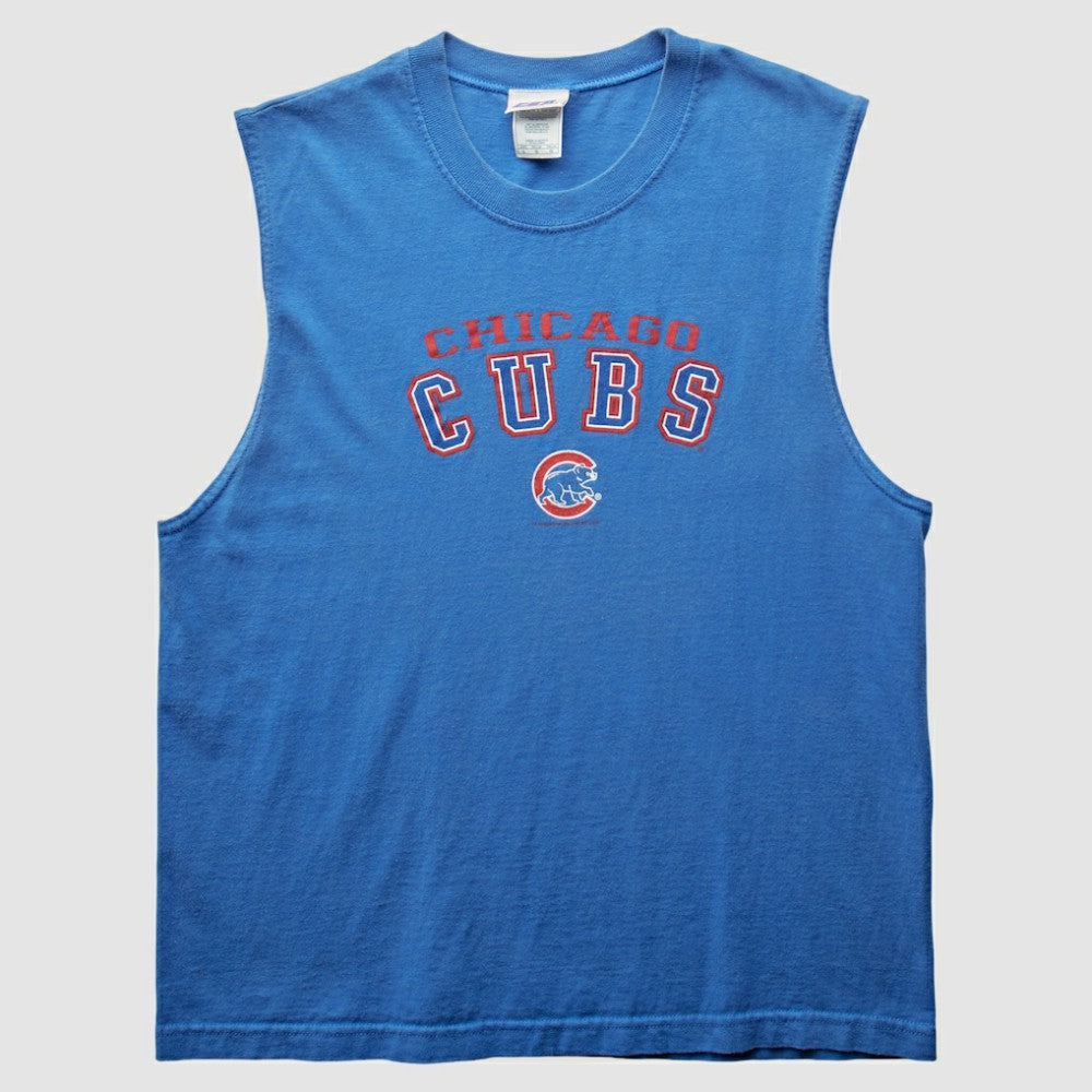 Chicago Cubs CSA 2006 Tank - Blue - S by Fanatics Real Vintage Tanks