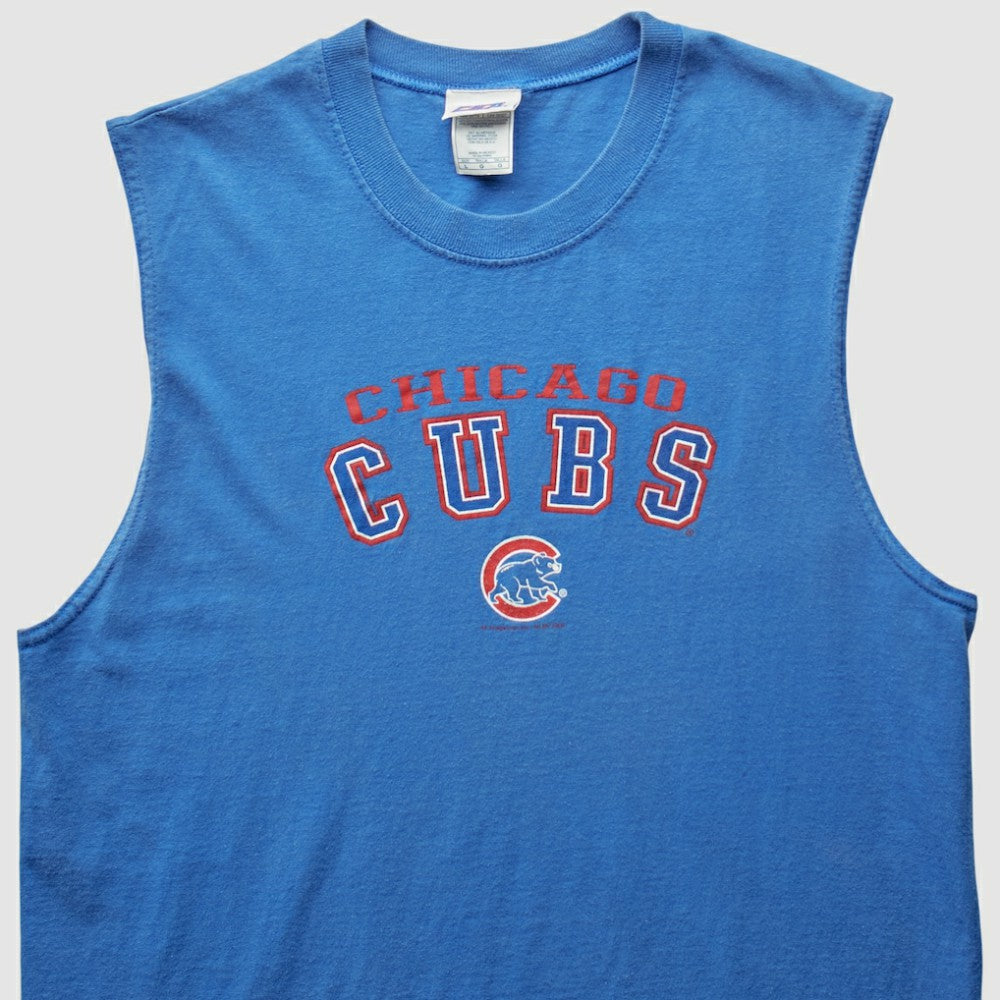 Chicago Cubs CSA 2006 Tank - Blue - S by Fanatics Real Vintage Tanks