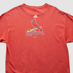 St. Louis Cardinals Adidas 2000s T-Shirt - Red - M by Fanatics Real Vintage T-shirts