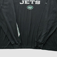New York Jets Reebok 2000s T-Shirt Black Vintage