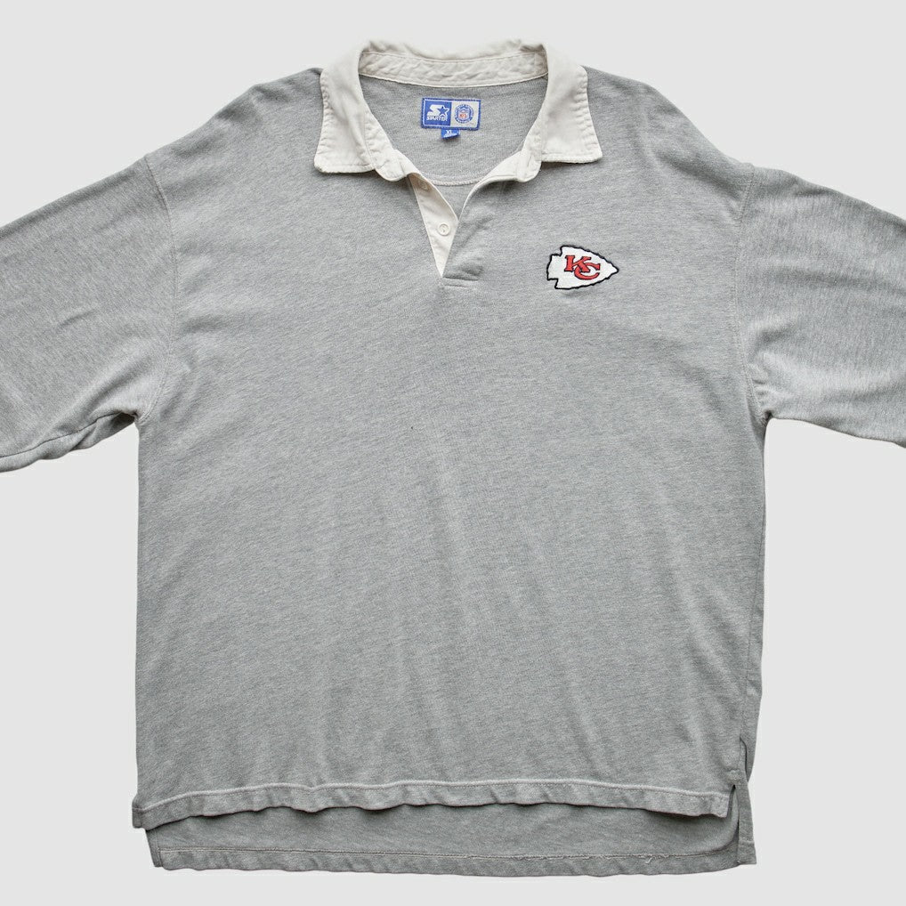 Kansas City Chiefs Starter 90s Sweatshirt Gray Vintage