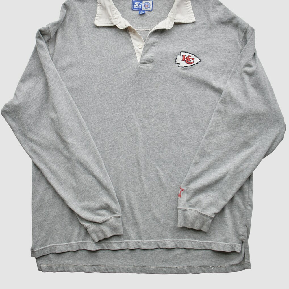 Kansas City Chiefs Starter 90s Sweatshirt Gray Vintage