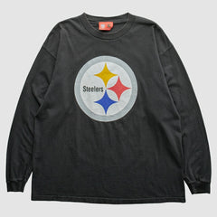 Pittsburgh Steelers NFL 2000s T-Shirt Black Vintage