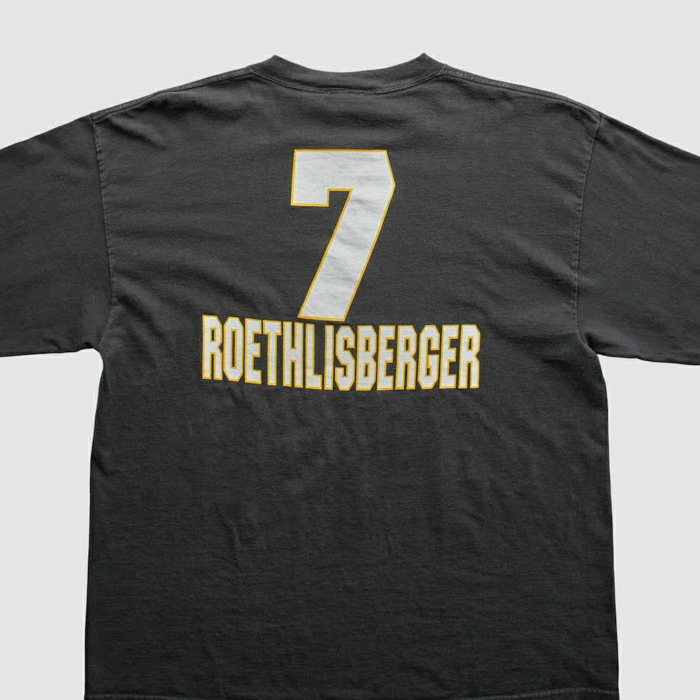 Pittsburgh Steelers NFL 2000s T-Shirt Black Vintage