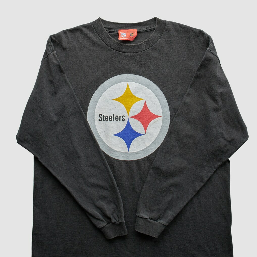 Pittsburgh Steelers NFL 2000s T-Shirt Black Vintage