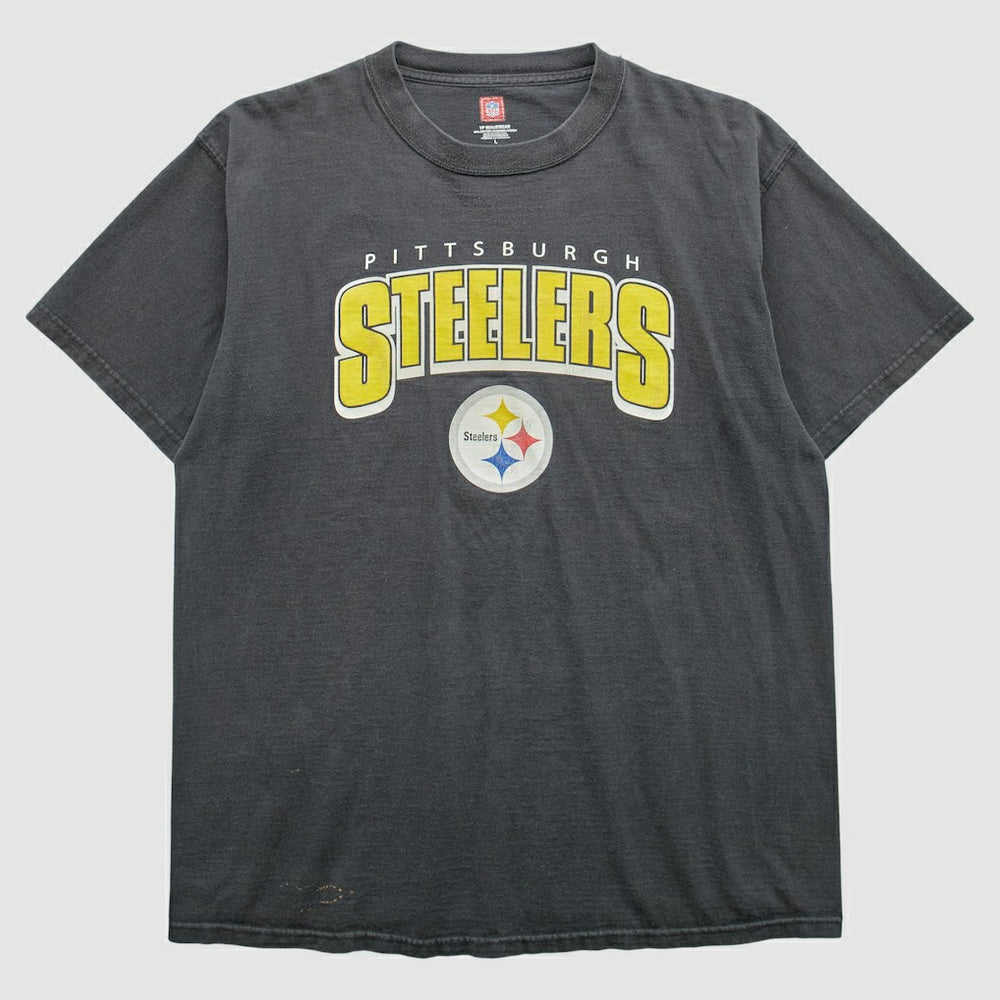 Pittsburgh Steelers 2000s T-Shirt Black Vintage