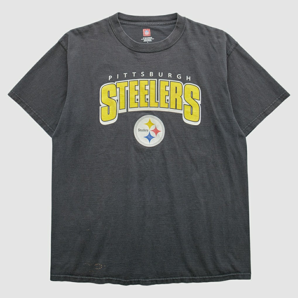 Pittsburgh Steelers 2000s T-Shirt Black Vintage