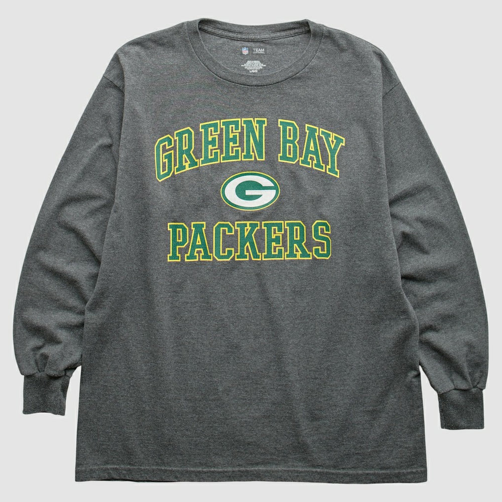 Green Bay Packers 2010s T-Shirt Gray Vintage