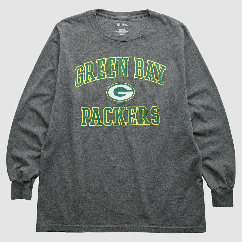 Green Bay Packers 2010s T-Shirt Gray Vintage
