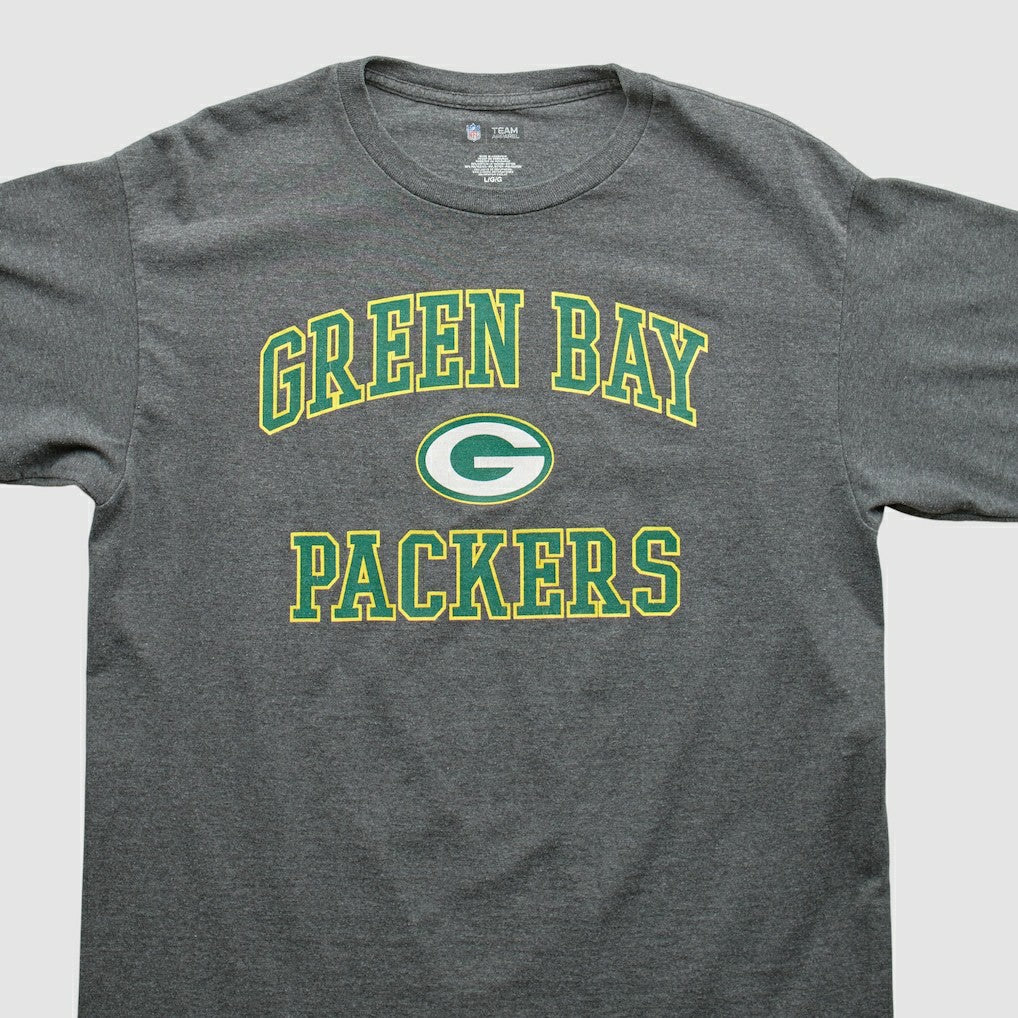 Green Bay Packers 2010s T-Shirt Gray Vintage