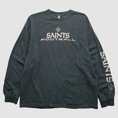 New Orleans Saints 2010s T-Shirt Black Vintage