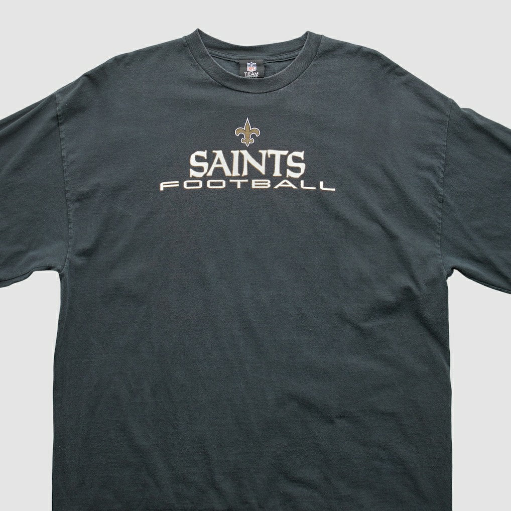 New Orleans Saints 2010s T-Shirt Black Vintage