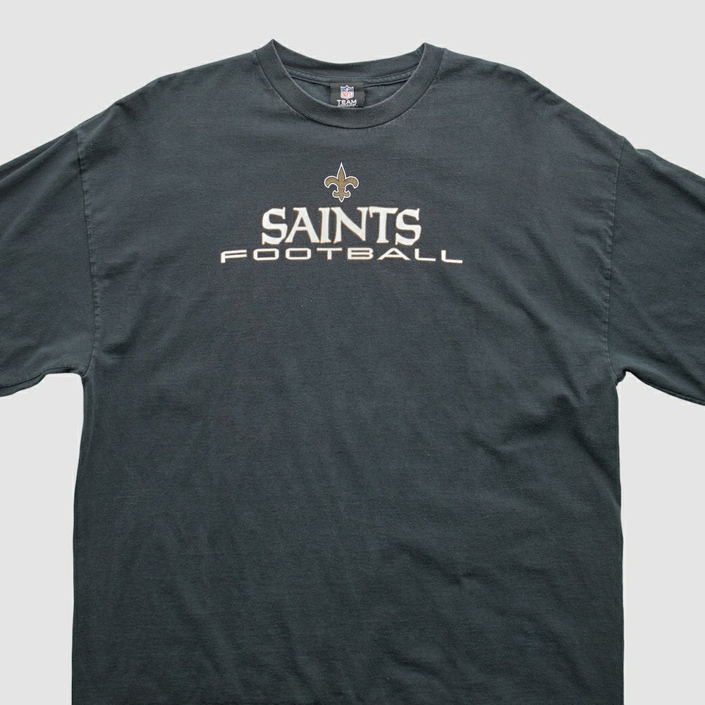 New Orleans Saints 2010s T-Shirt Black Vintage