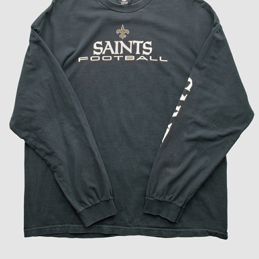 New Orleans Saints 2010s T-Shirt Black Vintage