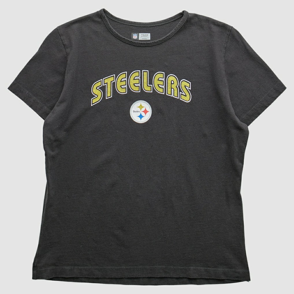 Pittsburgh Steelers NFL 2000s T-Shirt Black Vintage