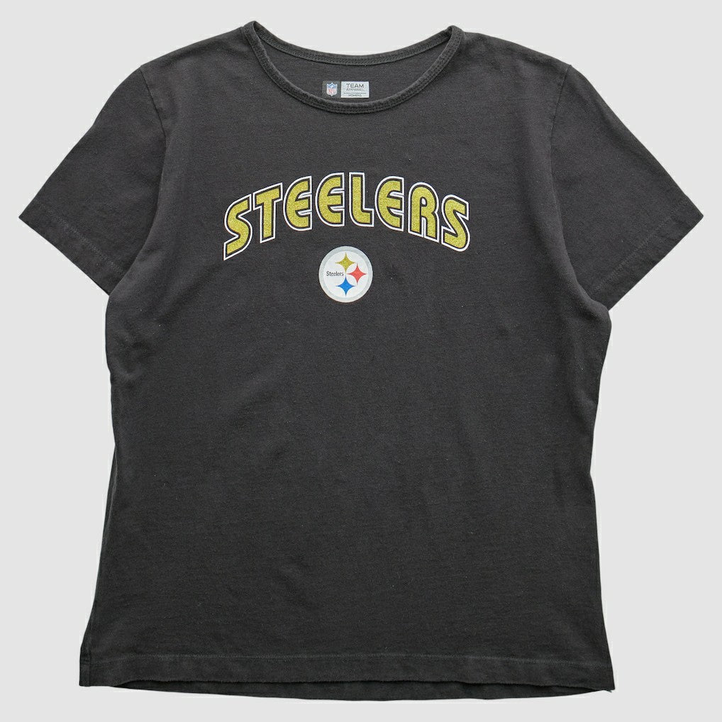 Pittsburgh Steelers NFL 2000s T-Shirt Black Vintage