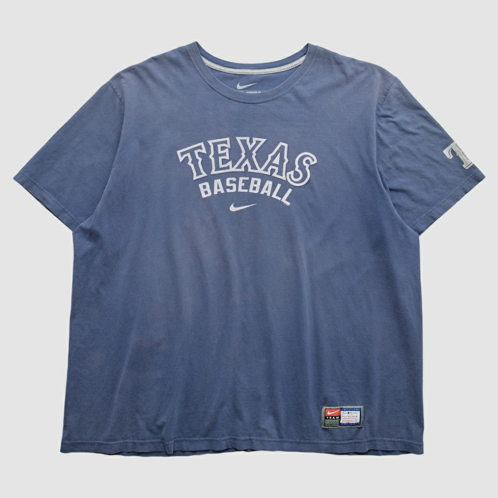 Texas Rangers Nike 2000s T-Shirt - Navy - 3XL by Fanatics Real Vintage T-shirts