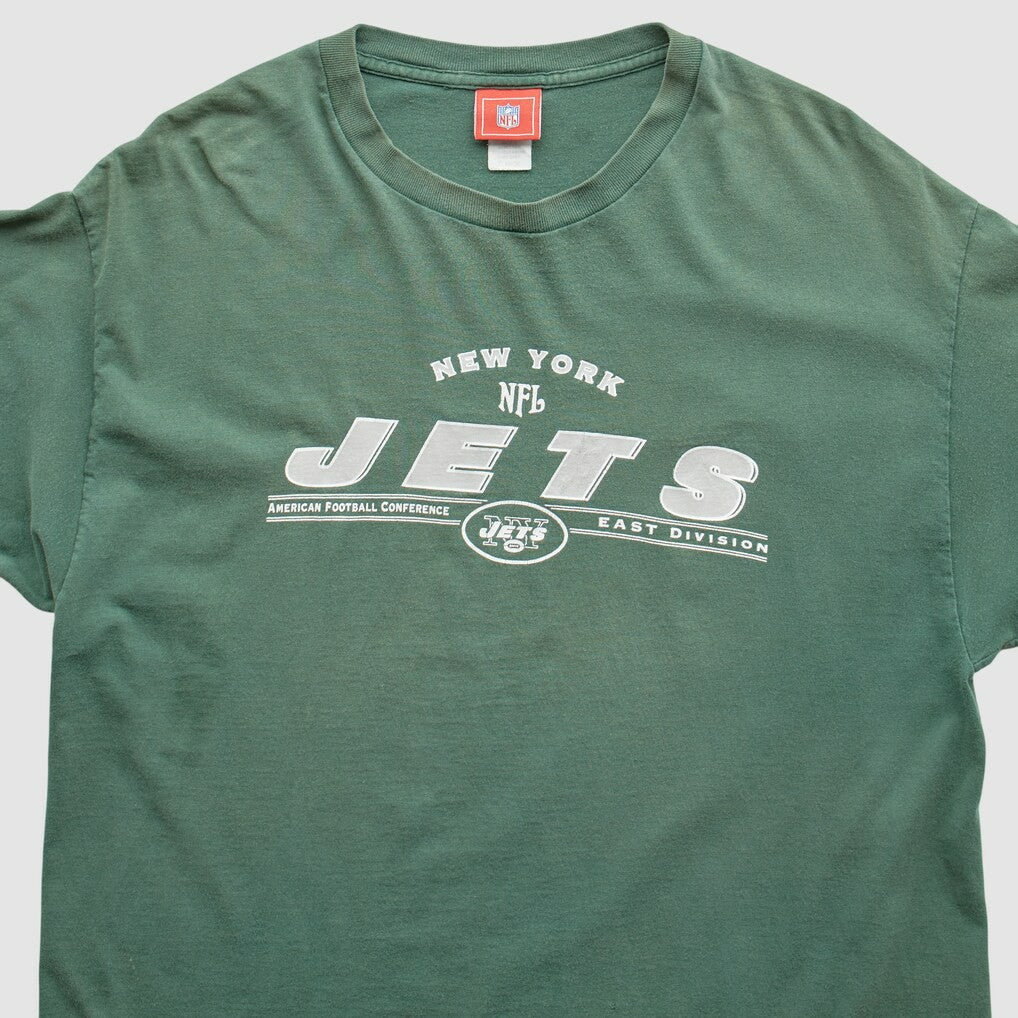 New York Jets NFL 2000s T-Shirt Green Vintage