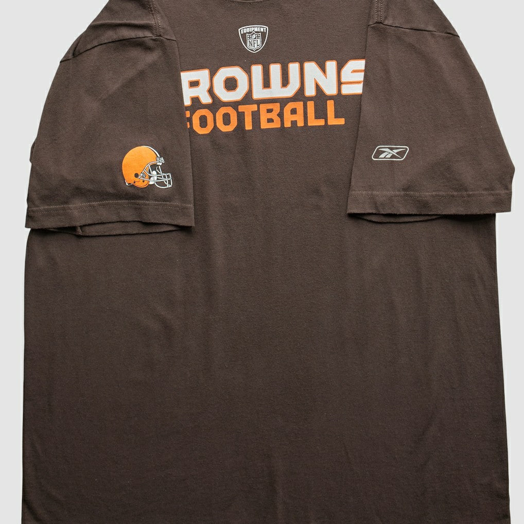 Cleveland Browns Reebok 2000s T-Shirt Brown Vintage