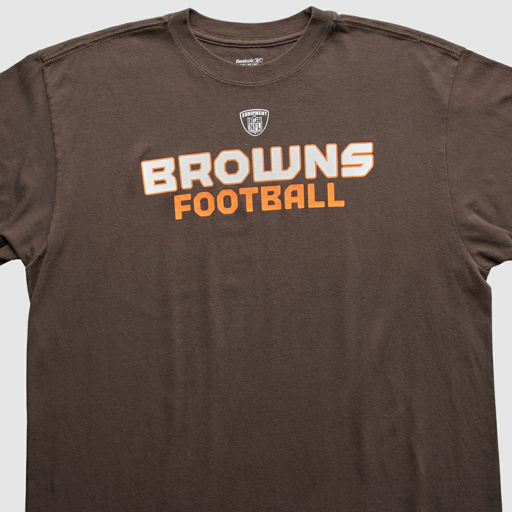 Cleveland Browns Reebok 2000s T-Shirt Brown Vintage
