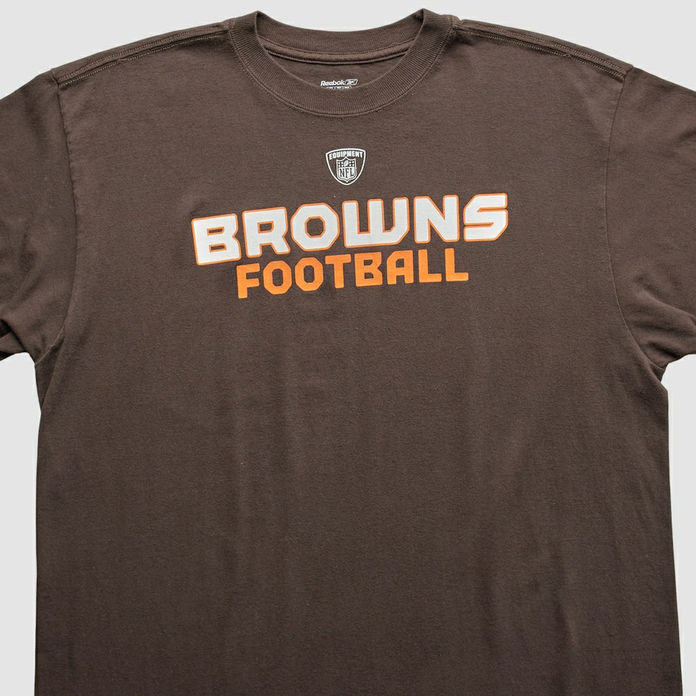 Cleveland Browns Reebok 2000s T-Shirt Brown Vintage