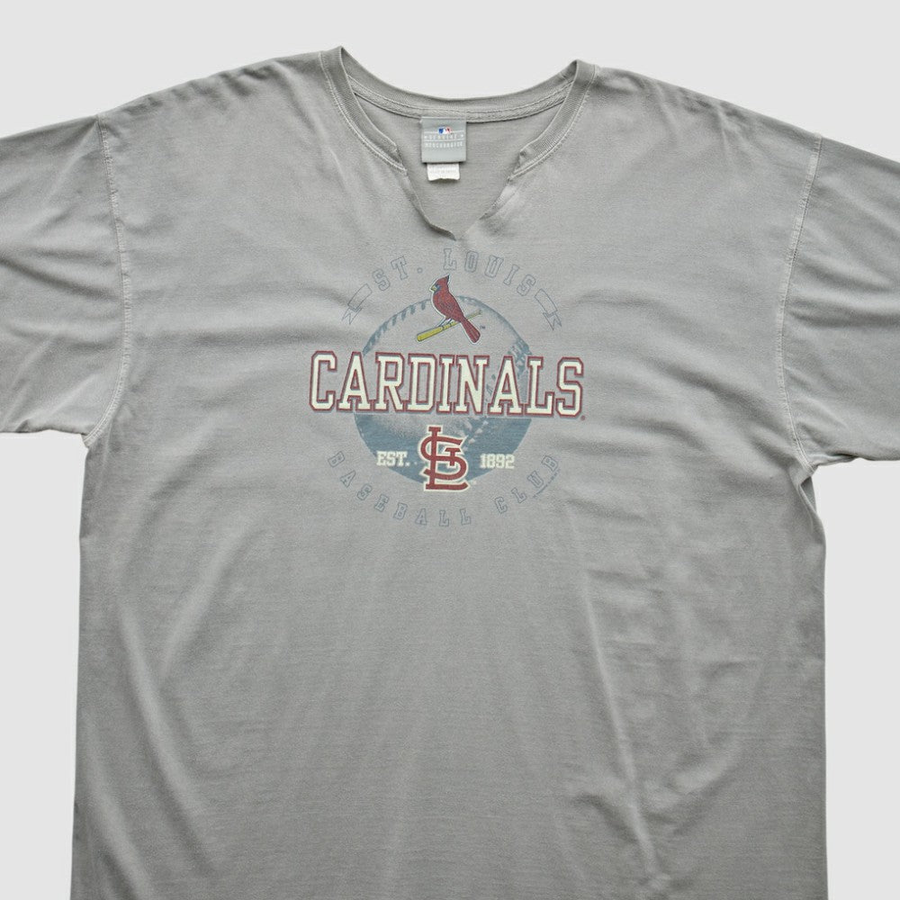 St. Louis Cardinals 2000s T-Shirt - Gray - 2XL by Fanatics Real Vintage T-shirts