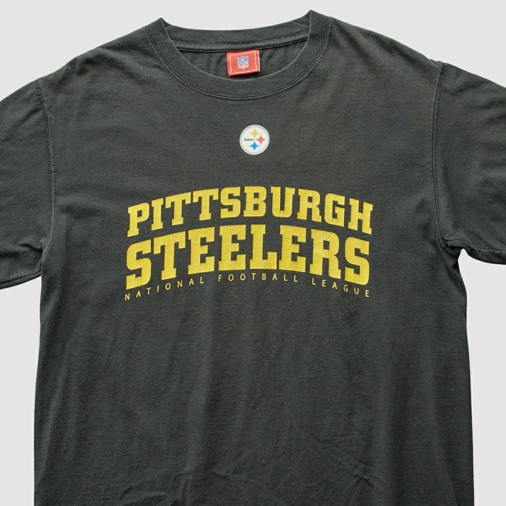 Pittsburgh Steelers NFL 2000s T-Shirt Black Vintage