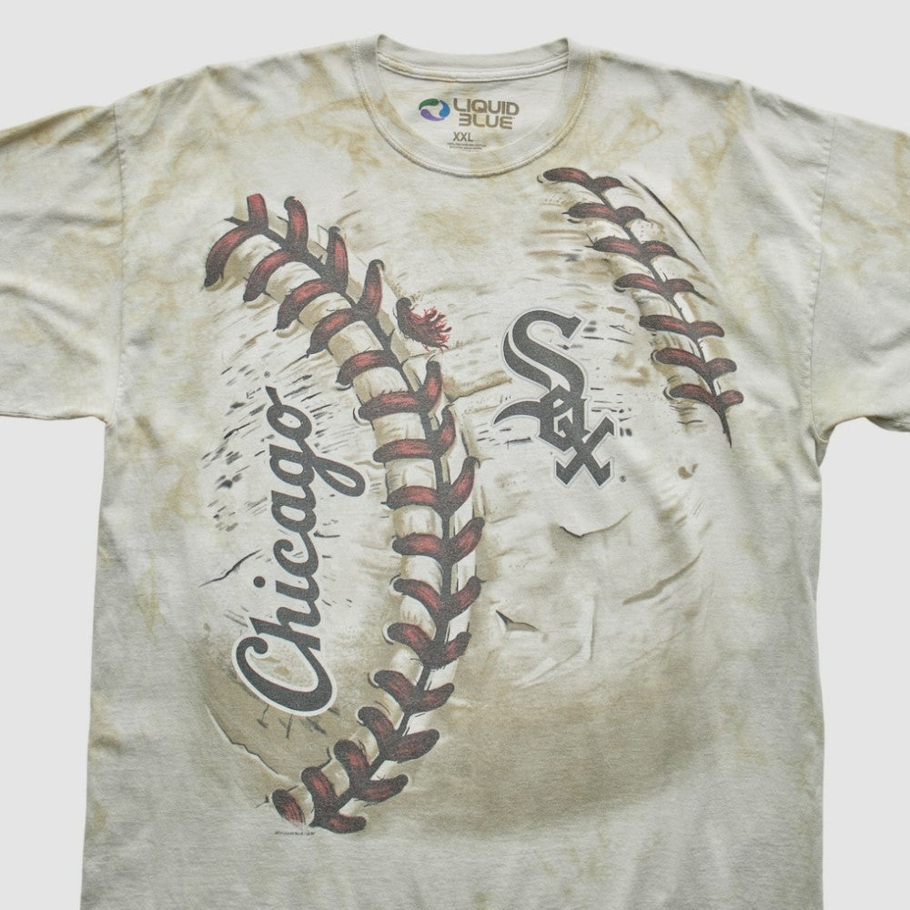 Chicago White Sox Liquid Blue 2014 T-Shirt - Beige - 2XL by Fanatics Real Vintage T-shirts