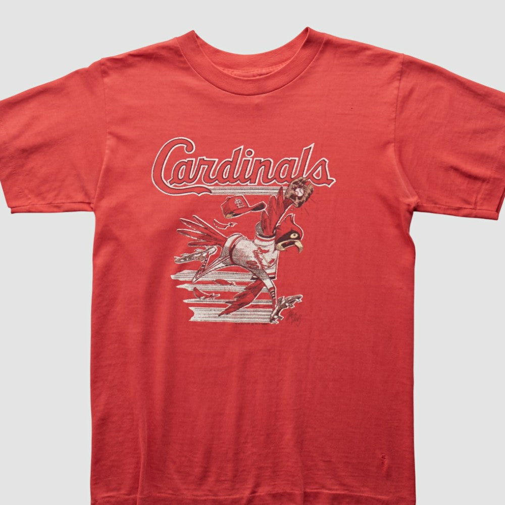St. Louis Cardinals 80s T-Shirt - Red - XS by Fanatics Real Vintage T-shirts