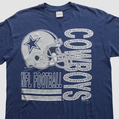 Dallas Cowboys Logo 7 1991 T-Shirt Navy Vintage
