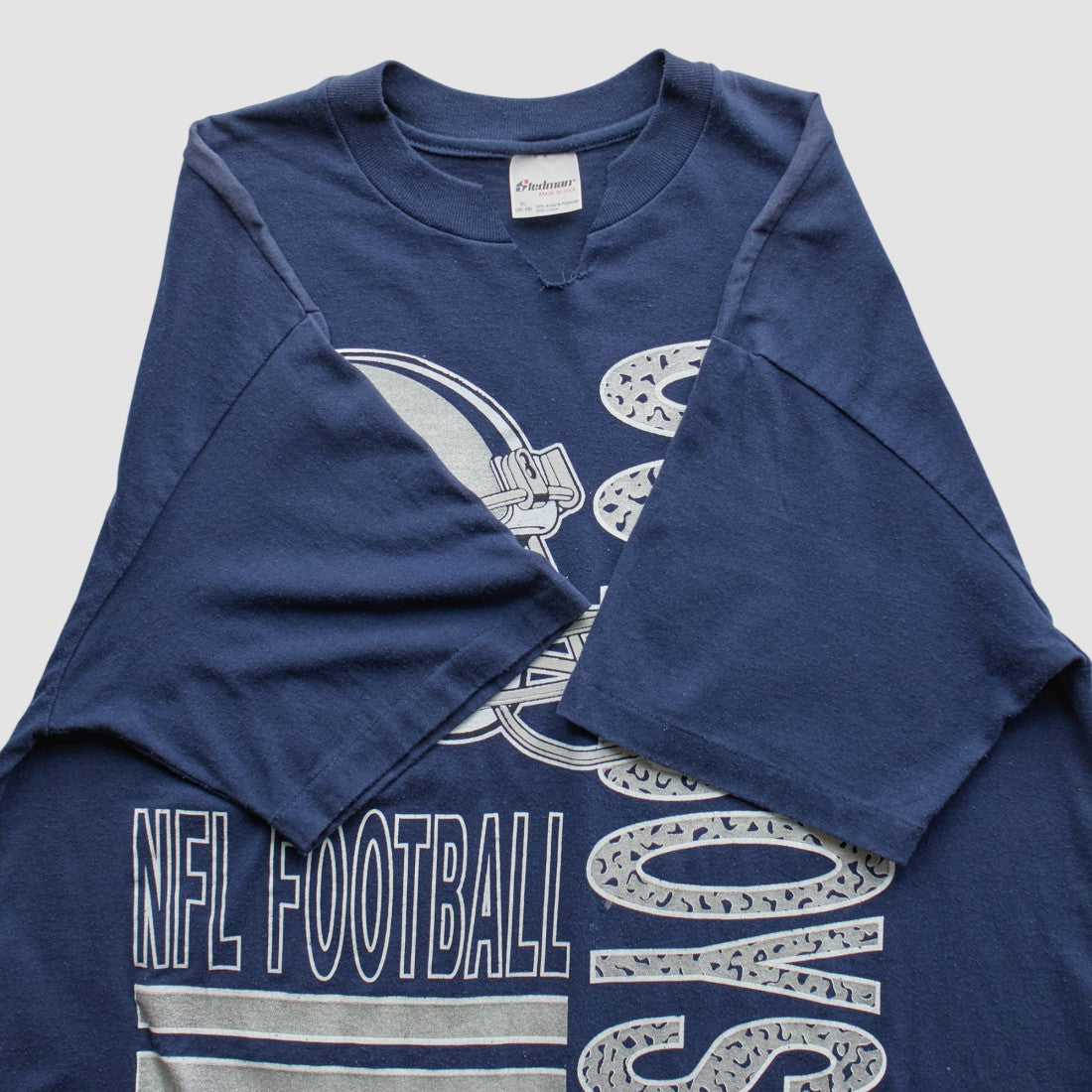 Dallas Cowboys Logo 7 1991 T-Shirt Navy Vintage