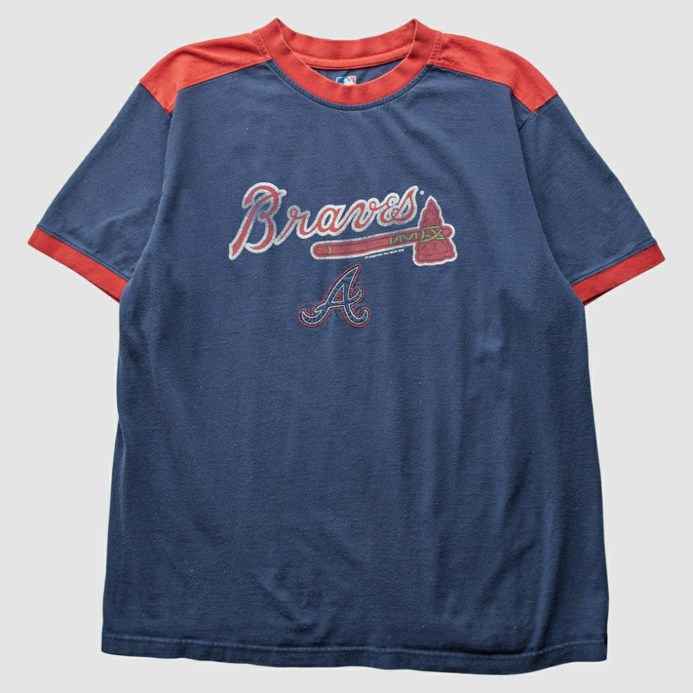 Atlanta Braves 2009 T-Shirt - Navy - M by Fanatics Real Vintage T-shirts