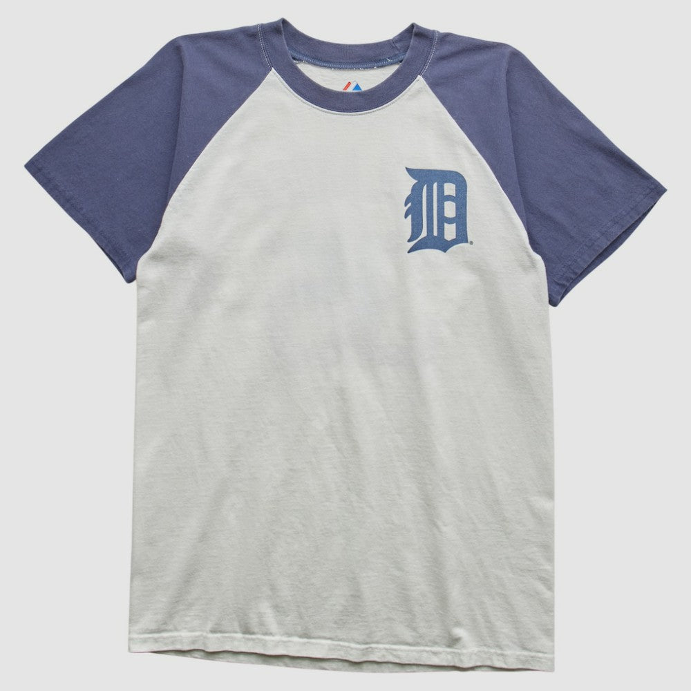 Detroit Tigers Majestic 2000s T-Shirt - White - S by Fanatics Real Vintage T-shirts
