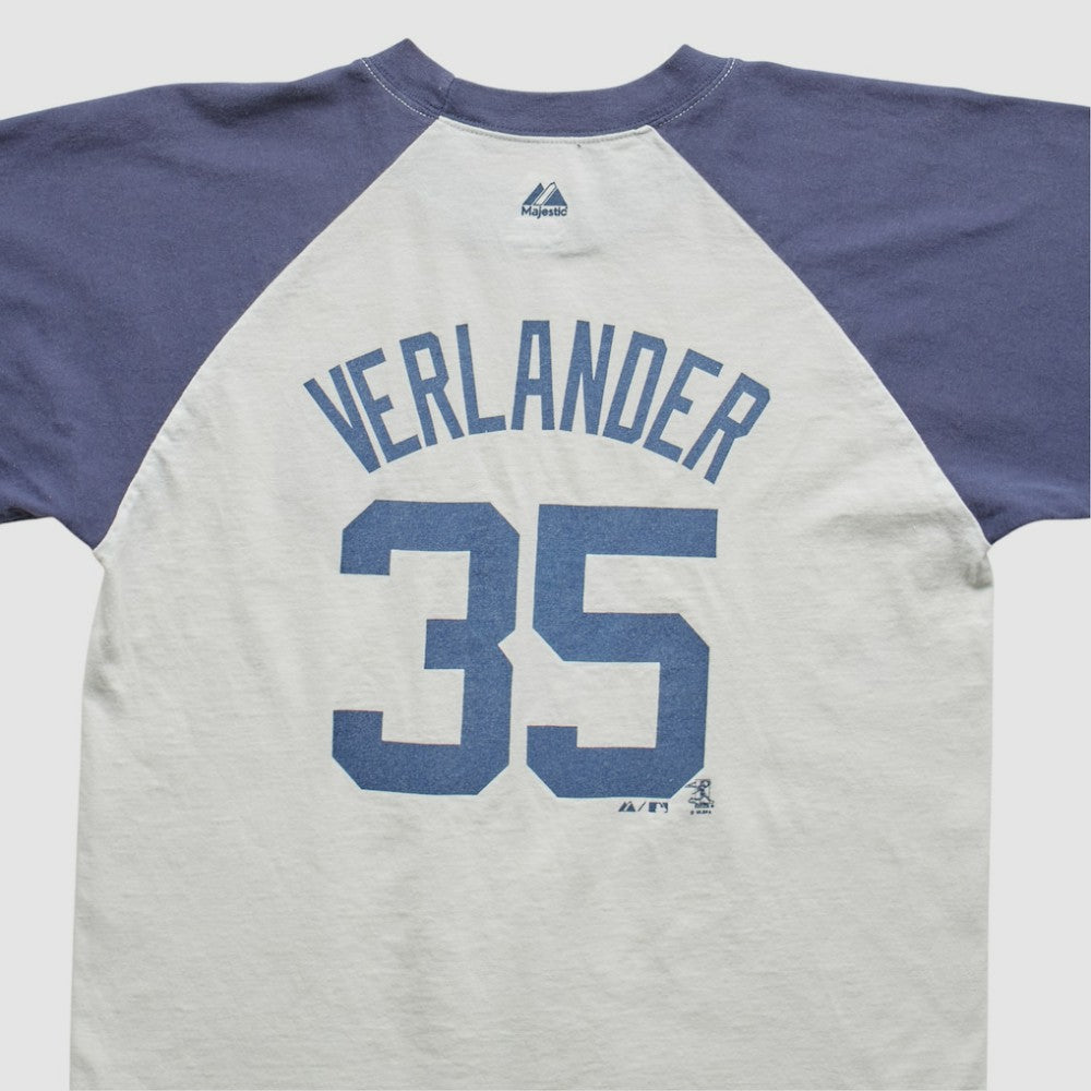 Detroit Tigers Majestic 2000s T-Shirt - White - S by Fanatics Real Vintage T-shirts