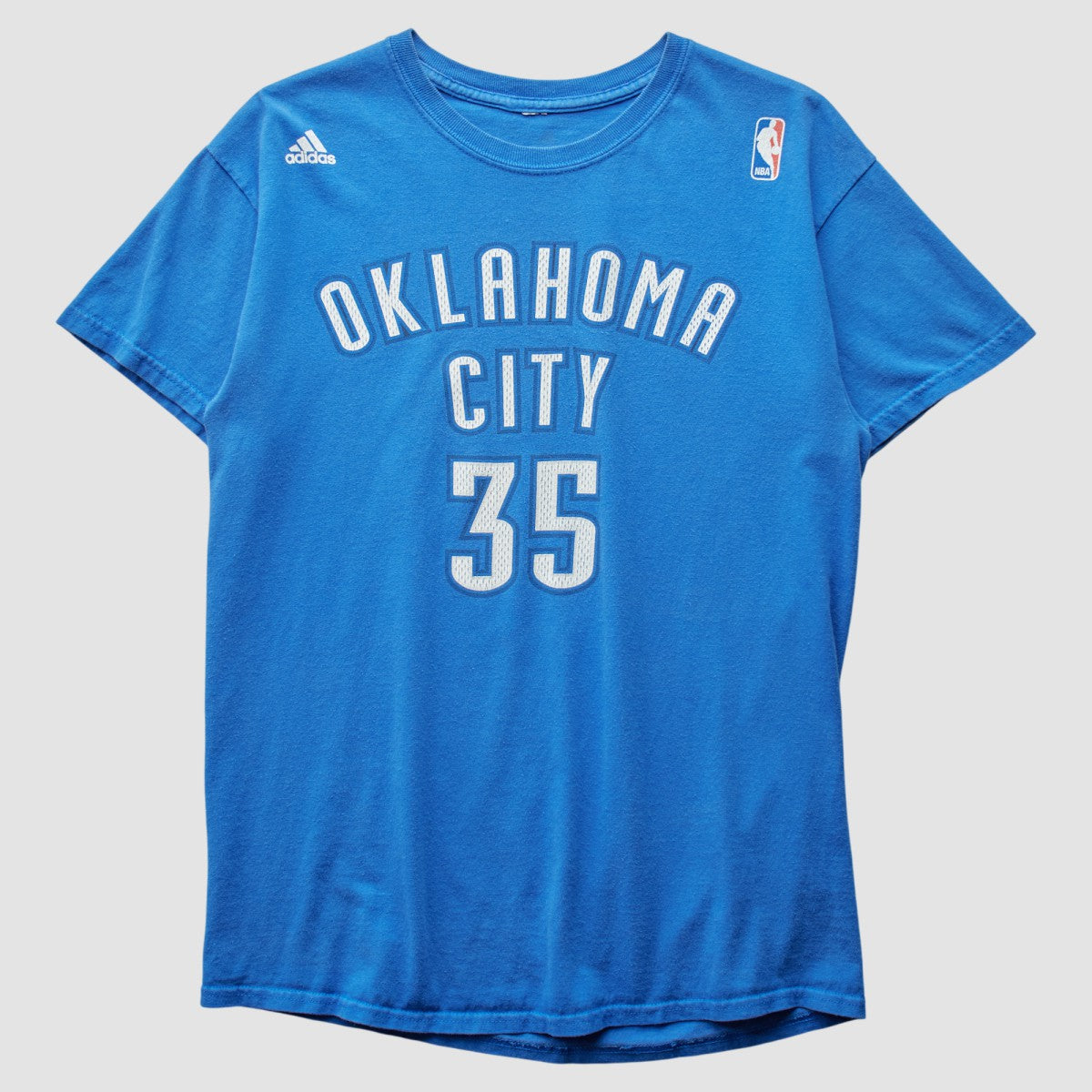 Oklahoma City Thunder 2000s T-Shirt Blue Vintage