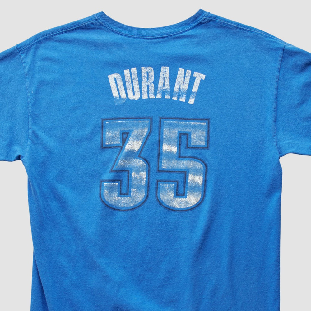 Oklahoma City Thunder 2000s T-Shirt Blue Vintage