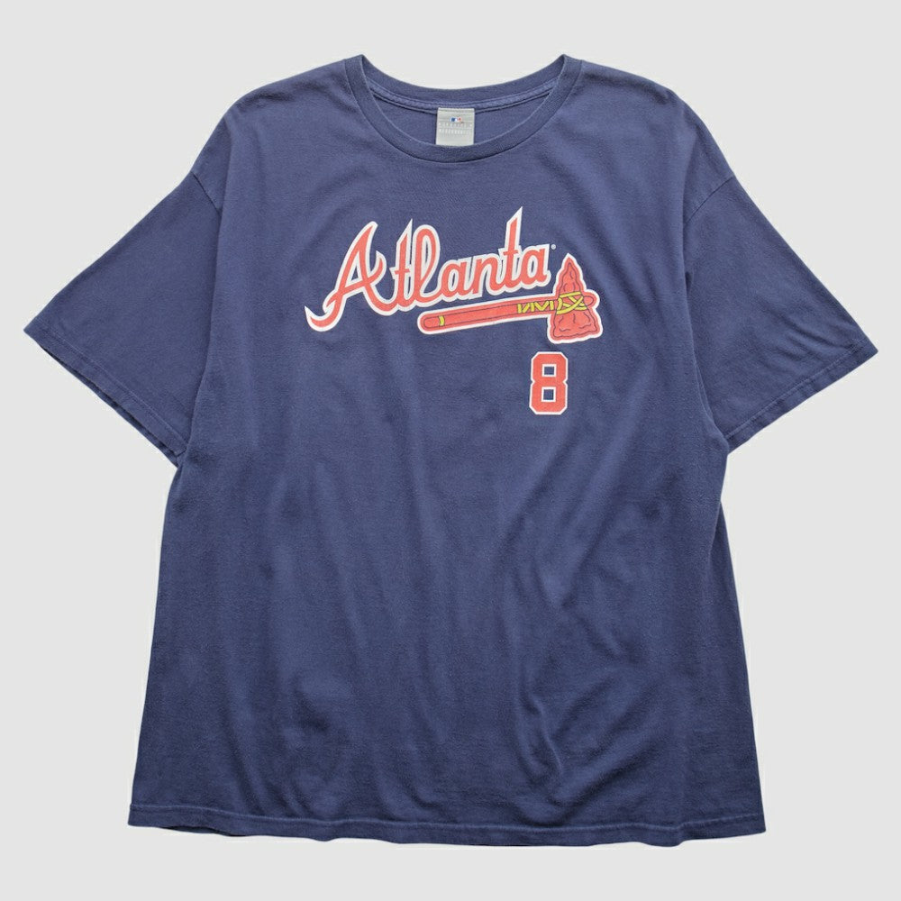 Atlanta Braves 2000s T-Shirt - Navy - XL by Fanatics Real Vintage T-shirts