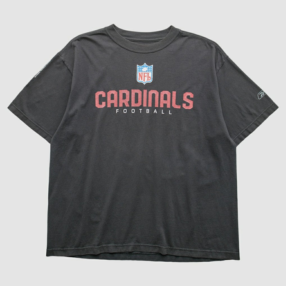 Arizona Cardinals Reebok 2000s T-Shirt Black Vintage
