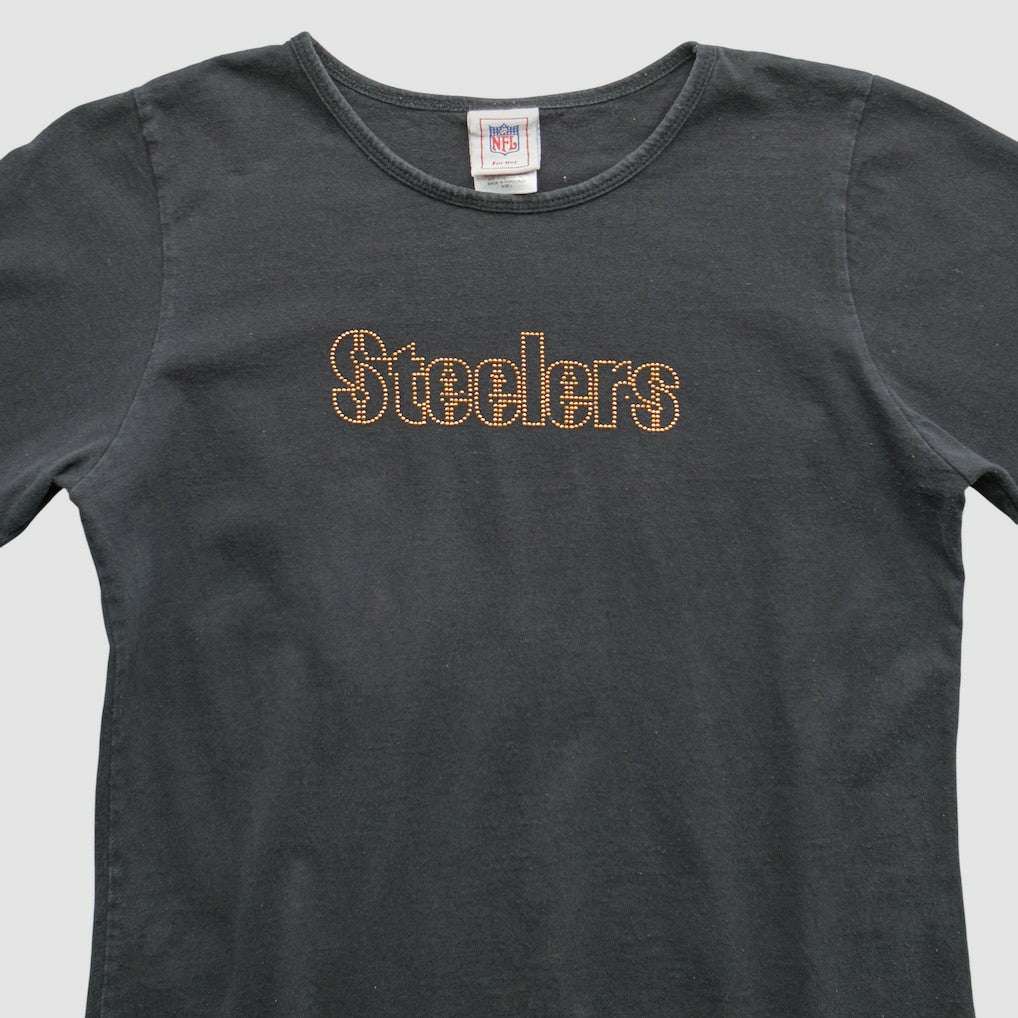Pittsburgh Steelers NFL 2000s T-Shirt Black Vintage