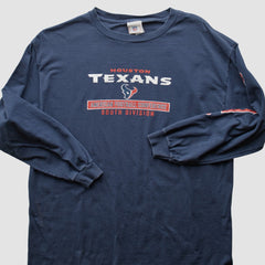 Houston Texans NFL 2000s T-Shirt Navy Vintage