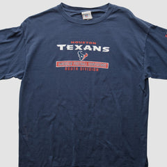 Houston Texans NFL 2000s T-Shirt Navy Vintage