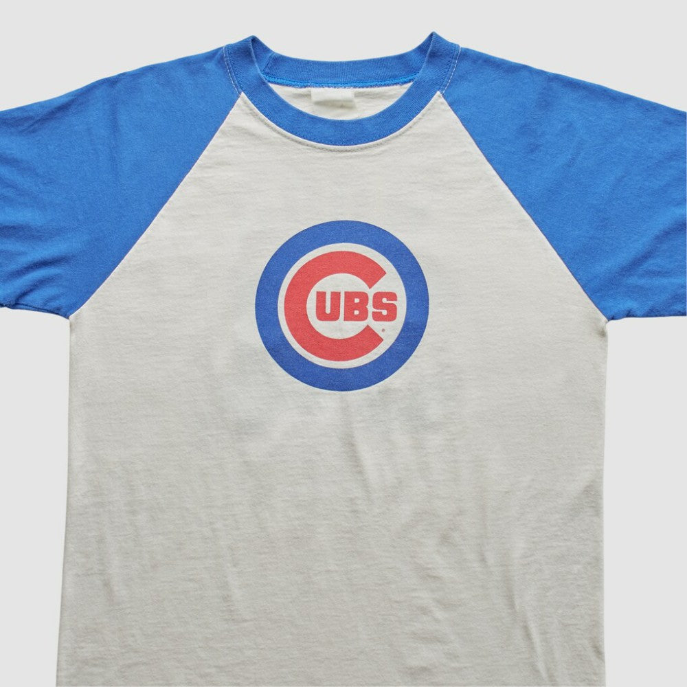 Chicago Cubs 2000s T-Shirt - White - XS by Fanatics Real Vintage T-shirts